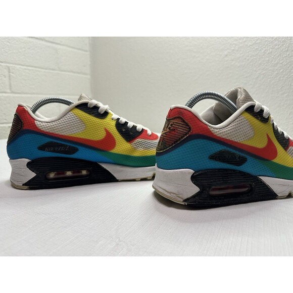 Nike Air Max 90 Hyperfuse What The Max Size 7.5 White Sport Red Soar 532306-160 main image 6
